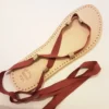 Sandale Dodoladi et ruban rouge
