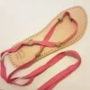 Sandale Dodoladi ruban rose