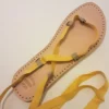 Sandale Dodoladi cordage jaune