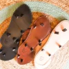 Sandales Dodoladi semelles noir, marron, naturel